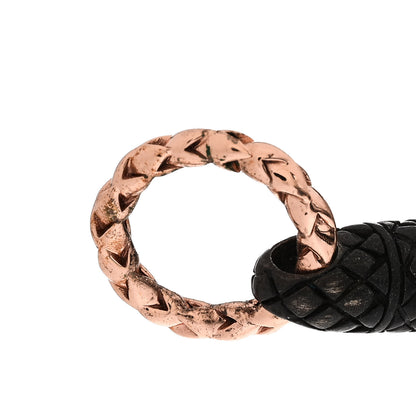 John Hardy Sterling Silver Bronze Leather Naga Dragon Cord Bracelet 6 of 6