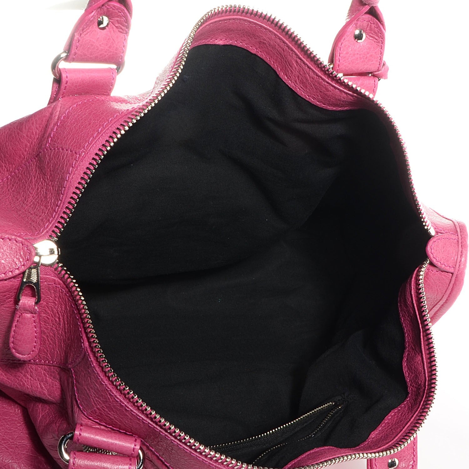 Balenciaga Agneau Giant 21 Silver Hardware Work Cyclamen Fucsia 4 of 11