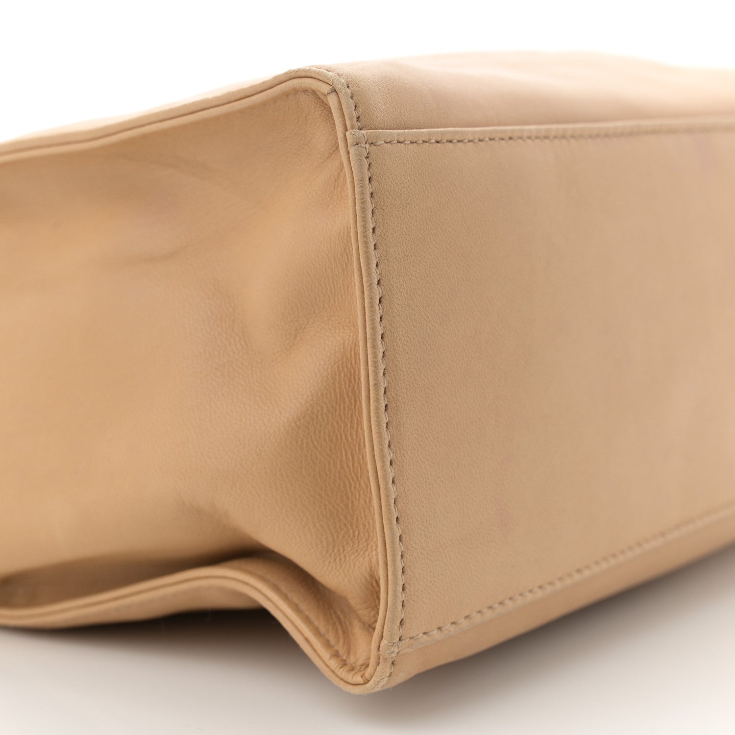Chanel Lambskin CC Shoulder Bag Beige 9 of 14