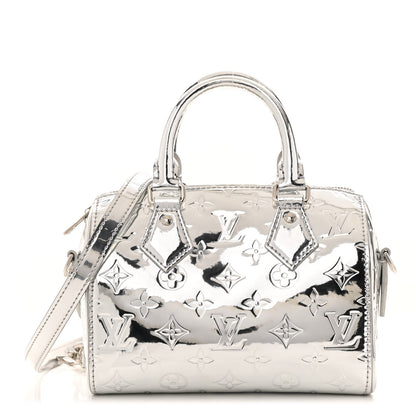 Louis Vuitton Monogram Miroir Speedy Bandouliere 20 Silver 1 of 12