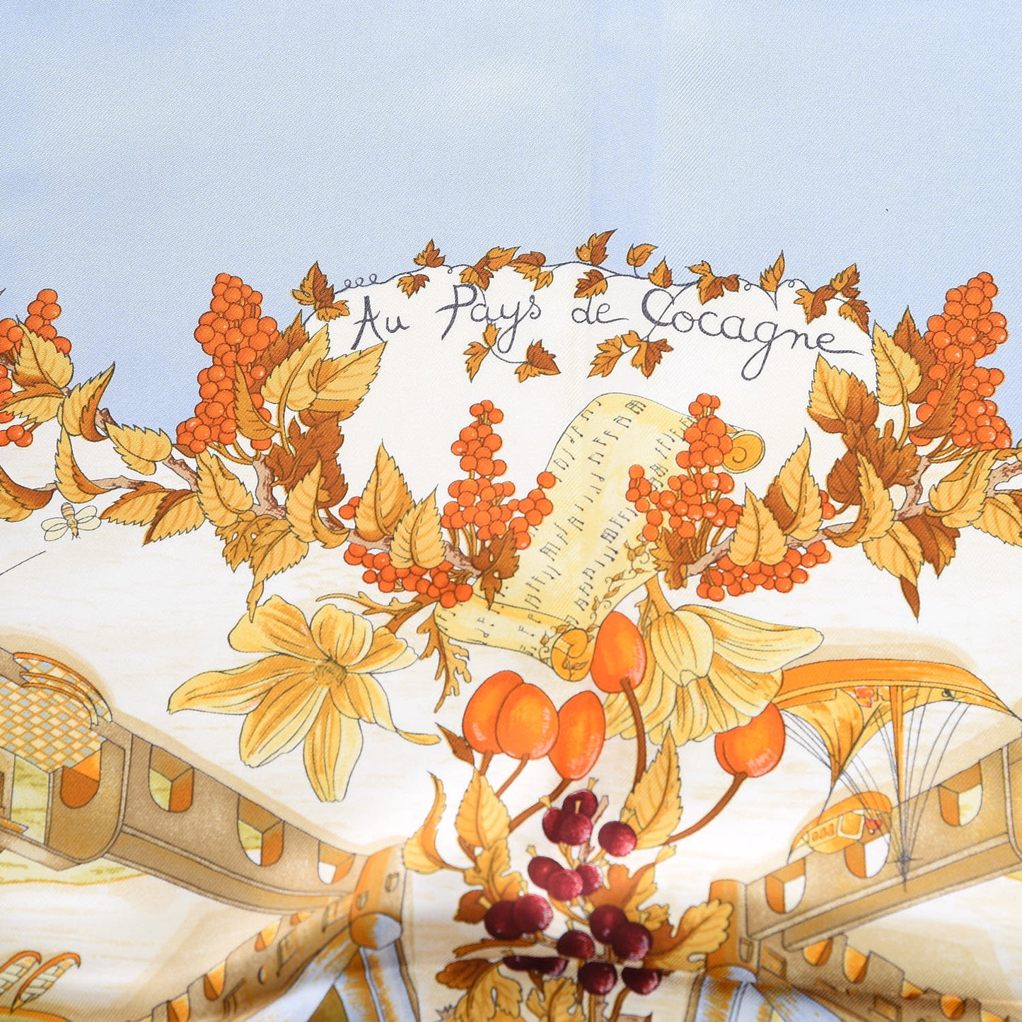 Silk Au Pays De Cocagne Scarf 90