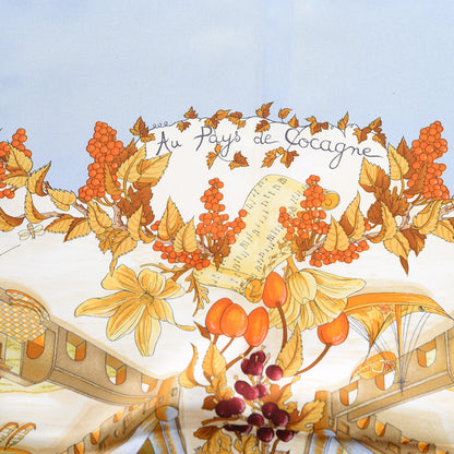 Hermes Silk Au Pays De Cocagne Scarf 90 5 of 7