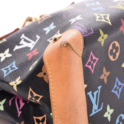 Louis Vuitton Monogram Multicolor Audra Black 8 of 10