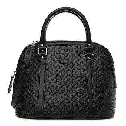 Gucci Microguccissima Medium Dome Bag Black 1 of 10