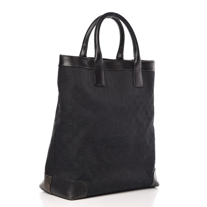 Gucci GG Plus Monogram Vertical Tote Black 3 of 14