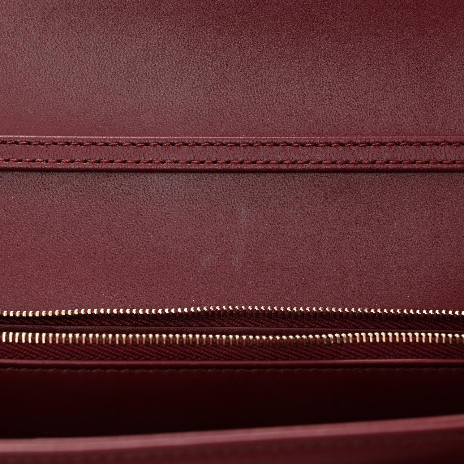 Christian Dior Lambskin Cannage My Dior Top Handle Bag Burgundy 10 of 10