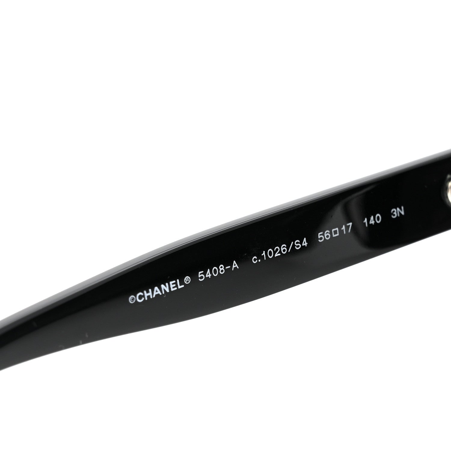 Chanel Acetate Square Sunglasses 5408-A Black 5 of 8