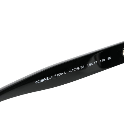 Chanel Acetate Square Sunglasses 5408-A Black 5 of 8