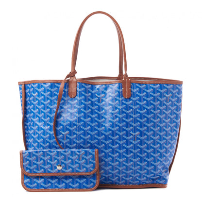 Goyard Goyardine Reversible Pertuis PM Sky Blue 3 of 10