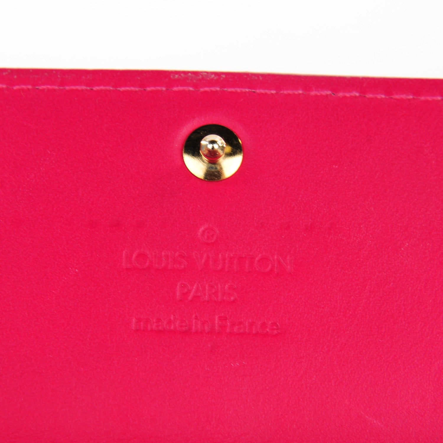 Louis Vuitton Vernis Sarah Wallet Rose Pop 8 of 10