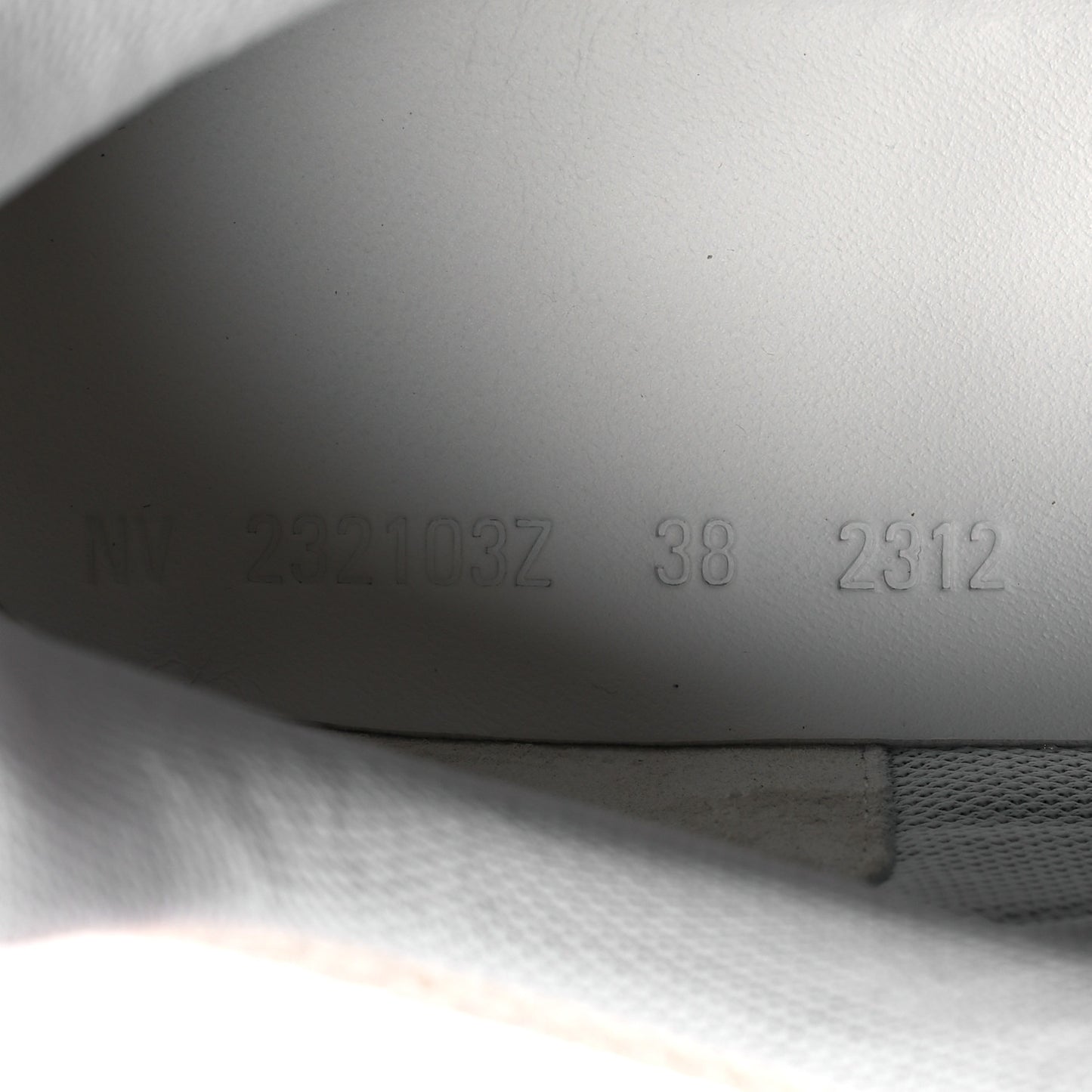 Technical Knit Suede Heros Sneakers 38 White