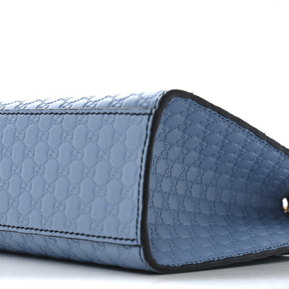 Gucci Microguccissima Medium Emily Chain Shoulder Bag Mineral Blue 10 of 11