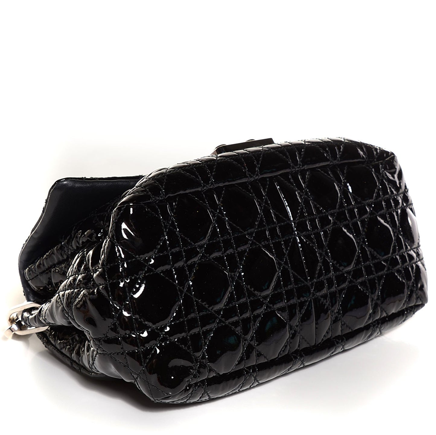 Patent Cannage New Lock Flap Bag Black