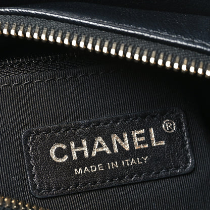 Chanel Patent Goatskin Quilted Small Gabrielle Hobo Black 6 of 12