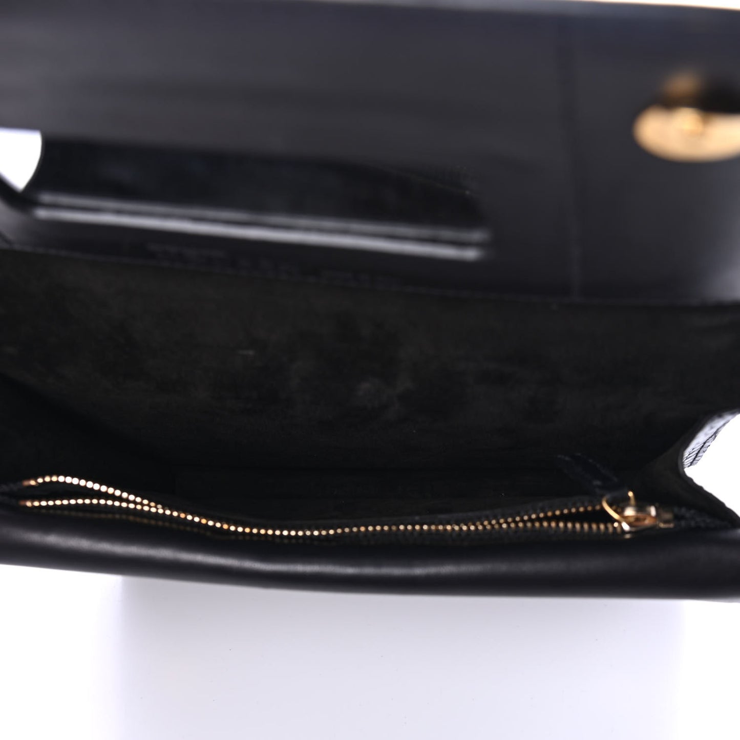 Crocodile Embossed Legend Crossbody Bag Black