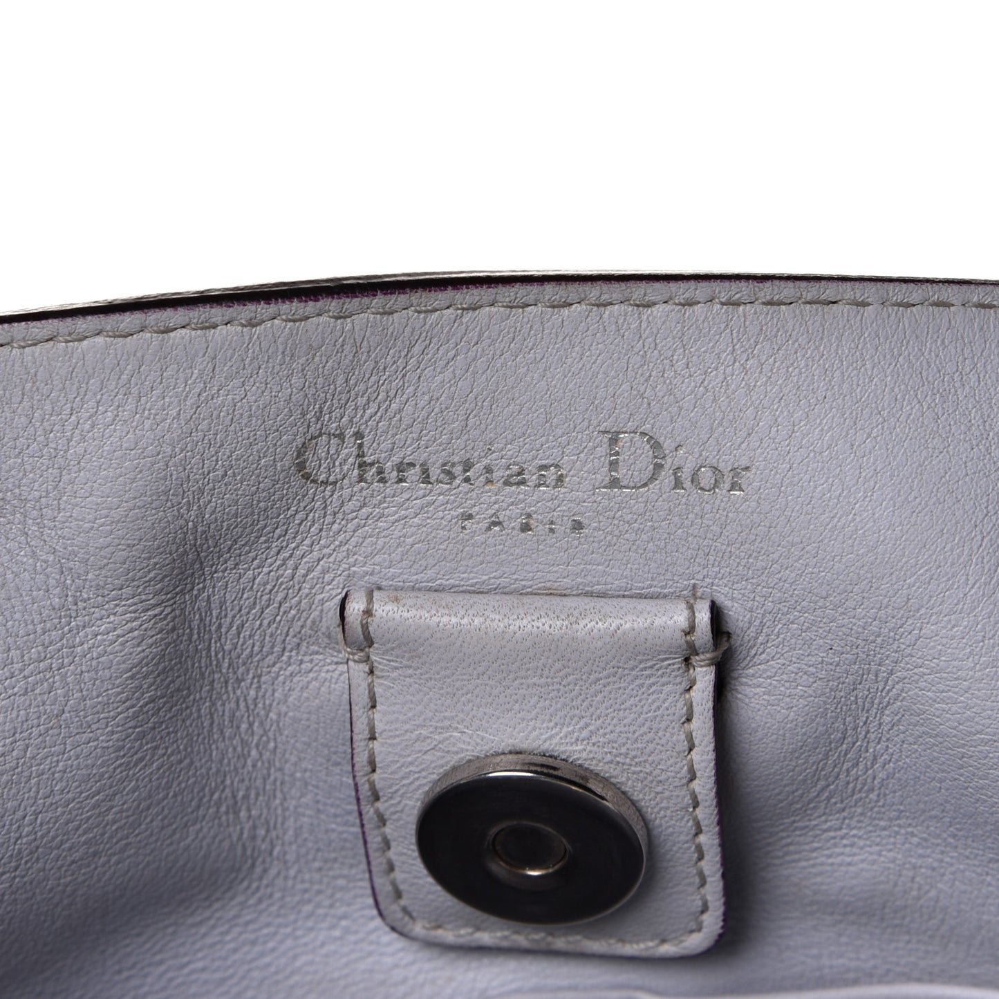 Calfskin Medium Diorissimo Bag Toxic Purple