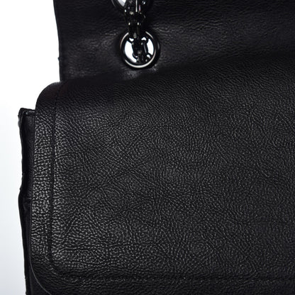 Chanel Crumpled Calfskin Quilted 2.55 Reissue 227 Flap So Black 13 of 15