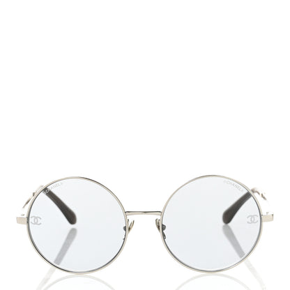 Chanel Round Sunglasses 4268 Gold 2 of 8