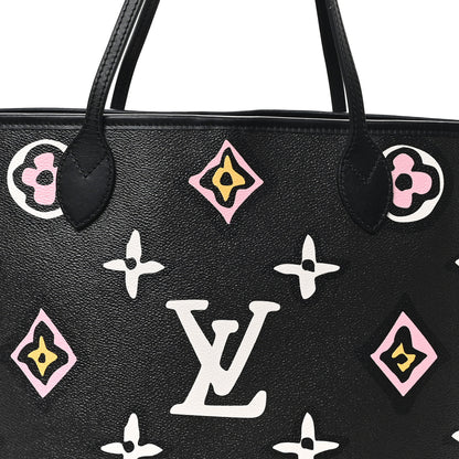 Louis Vuitton Monogram Giant Wild at Heart Neverfull MM Black 8 of 11