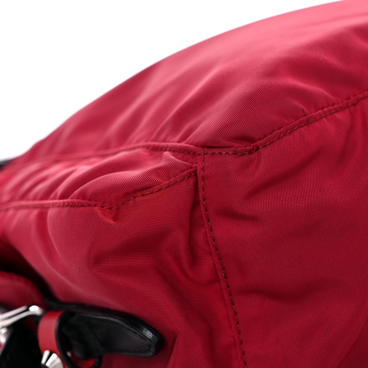 Nylon New Vela Studded Messenger Cherry