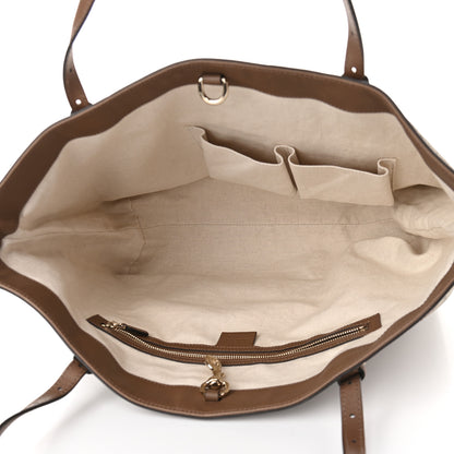 Gucci GG Supreme Monogram Medium Nice Tote Brown 4 of 8