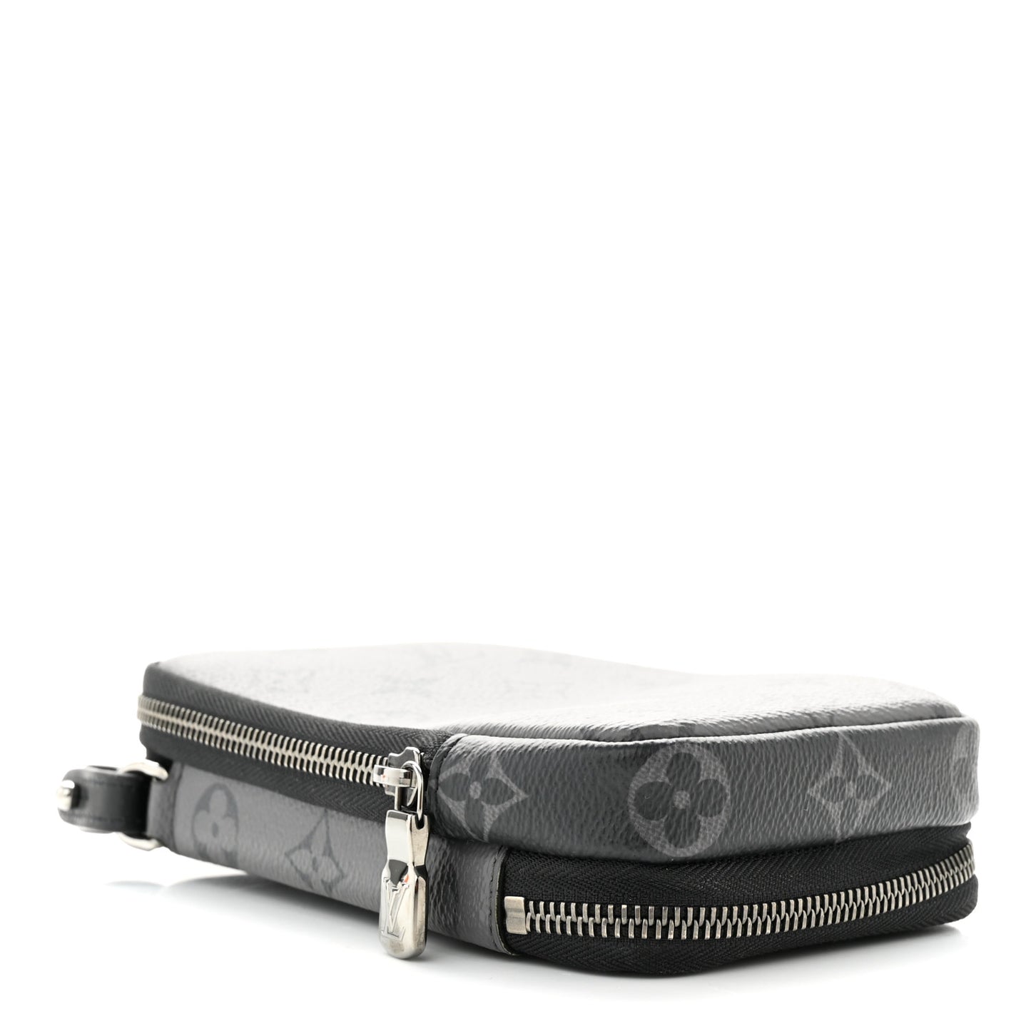 Monogram Eclipse Reverse Double Phone Pouch