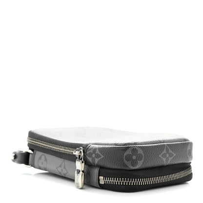 Louis Vuitton Monogram Eclipse Reverse Double Phone Pouch 4 of 11