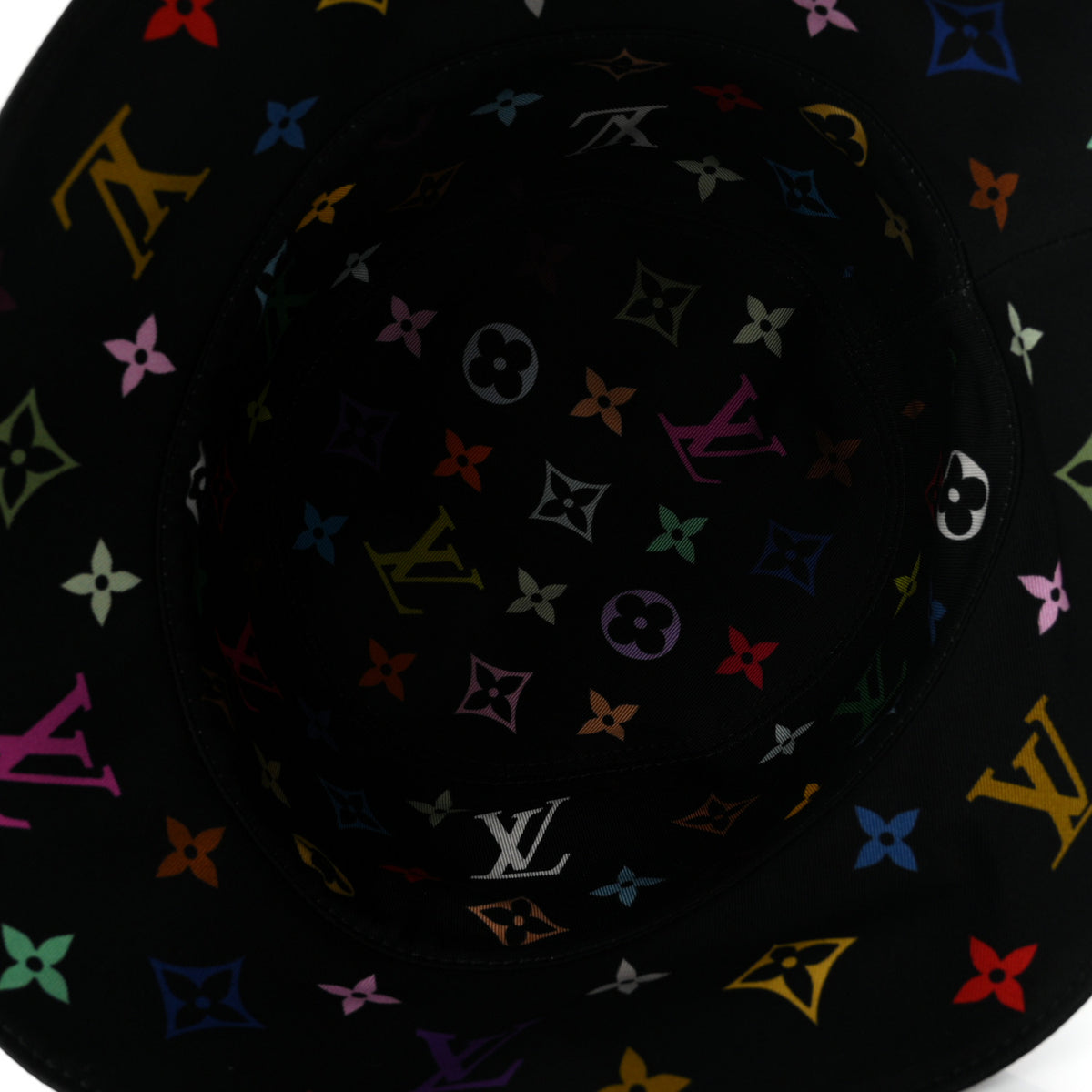 LV X TM Reversible Superflat Bucket Hat S Black
