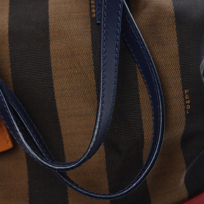 Fendi Pequin Cuoio Vegetale 2Bag Tobacco Rosso Blue Mirto Miele 20 of 25