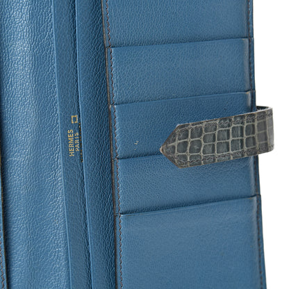 Hermes Matte Alligator Bearn Wallet 10 of 14