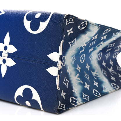 Louis Vuitton Monogram Escale Onthego GM Blue 11 of 11