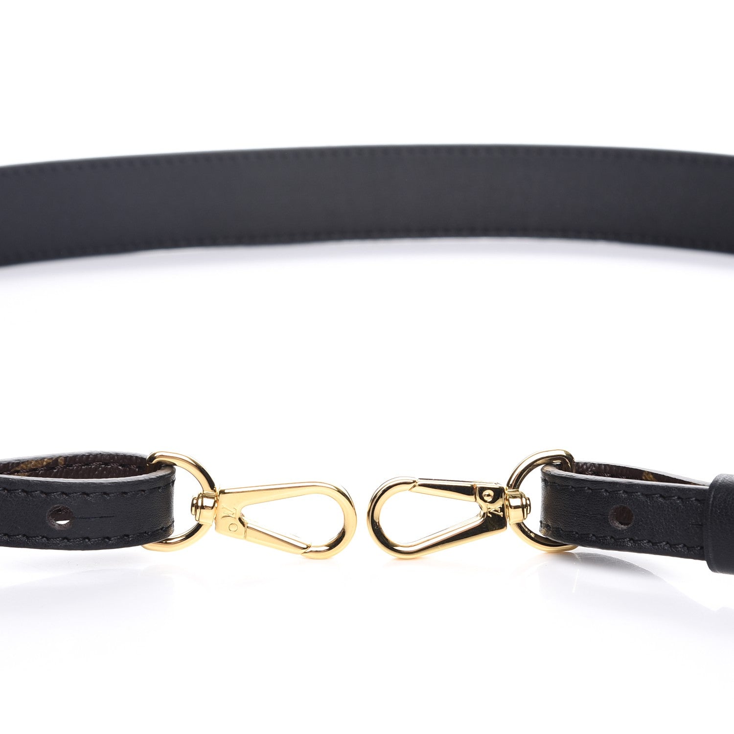 Louis Vuitton Monogram Bandouliere Shoulder Strap XL Black 3 of 6