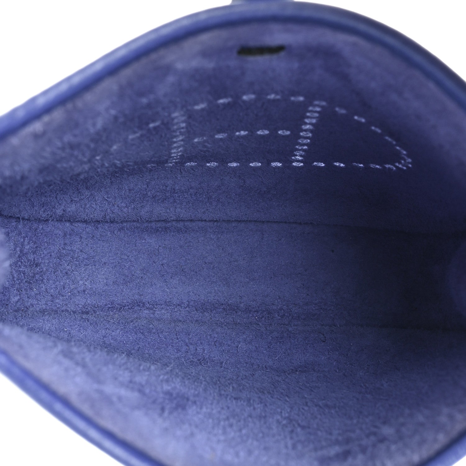 Hermes Taurillon Clemence Evelyne TPM Bleu Electrique Black 4 of 9