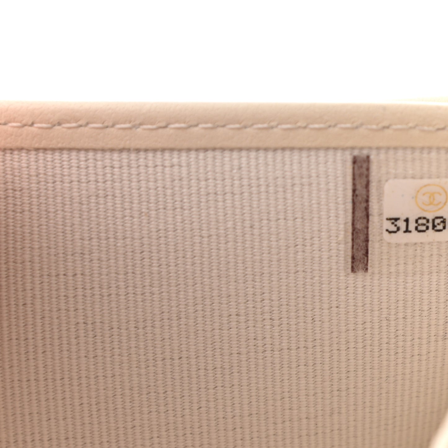 Caviar Quilted Compact Flap Wallet White