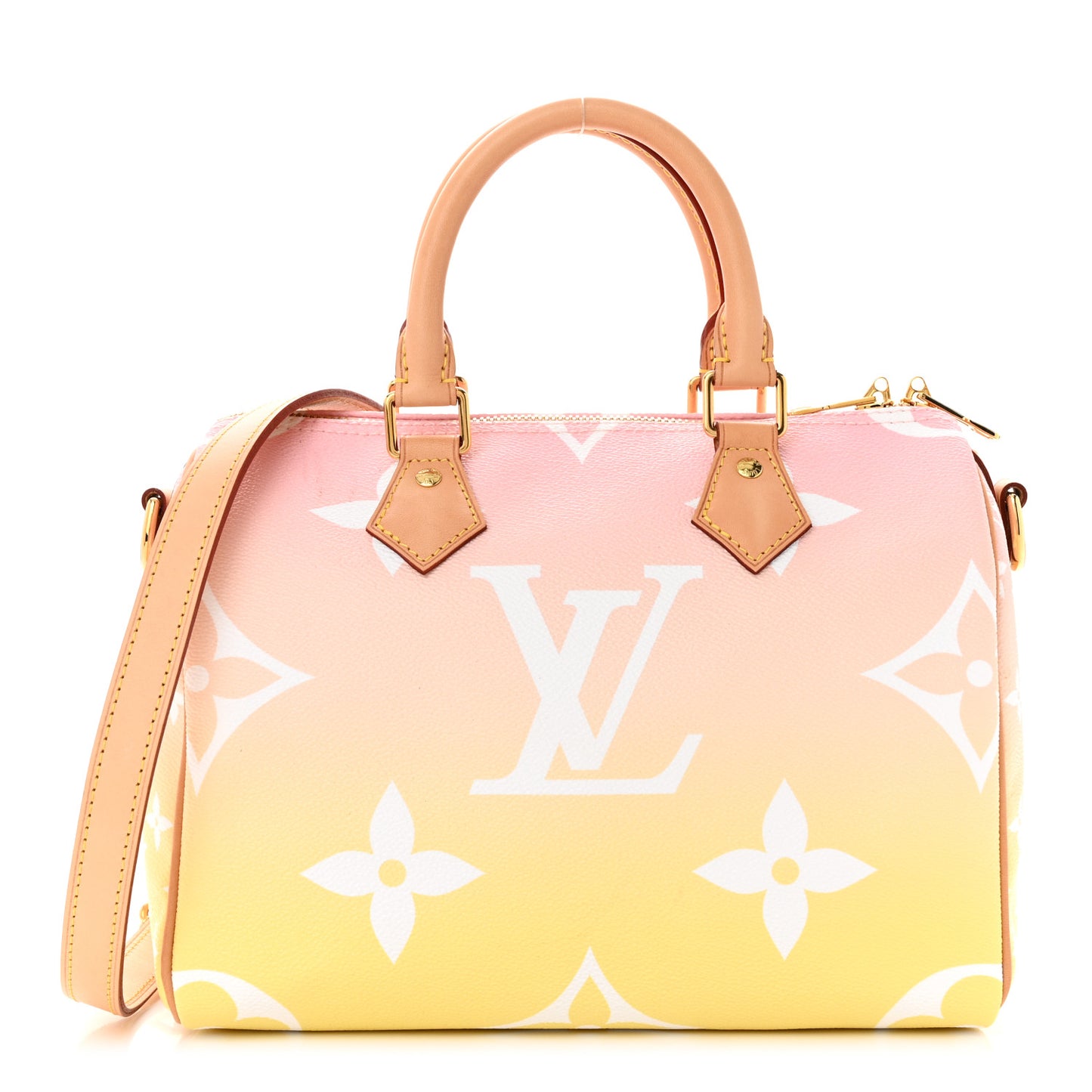 Monogram Giant By The Pool Speedy Bandouliere 25 Light Pink