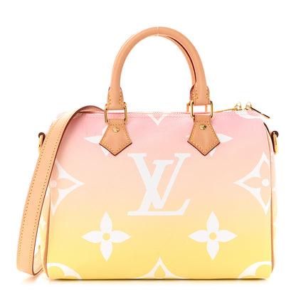 Louis Vuitton Monogram Giant By The Pool Speedy Bandouliere 25 Light Pink 1 of 9