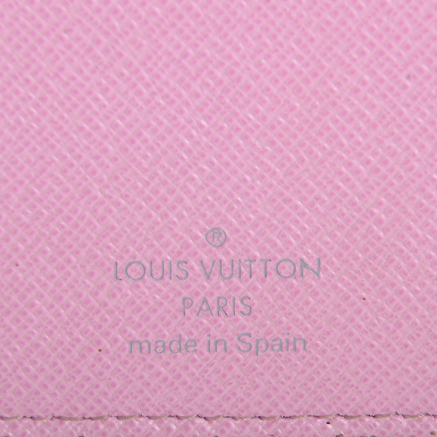 Louis Vuitton Monogram Multicolor Insolite Wallet White Litchi 6 of 7