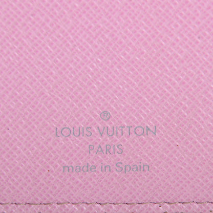 Louis Vuitton Monogram Multicolor Insolite Wallet White Litchi 6 of 7