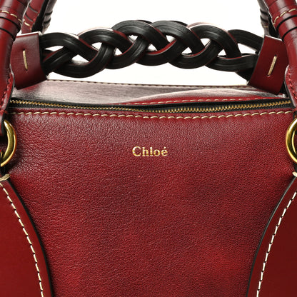 Chloe Calfskin Medium Daria Sepia Brown 8 of 11