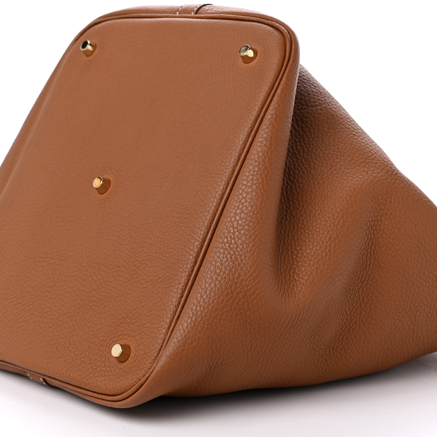 Taurillon Clemence Picotin Lock 26 GM Gold