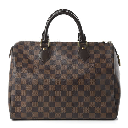 Louis Vuitton Damier Ebene Speedy 30 1 of 11