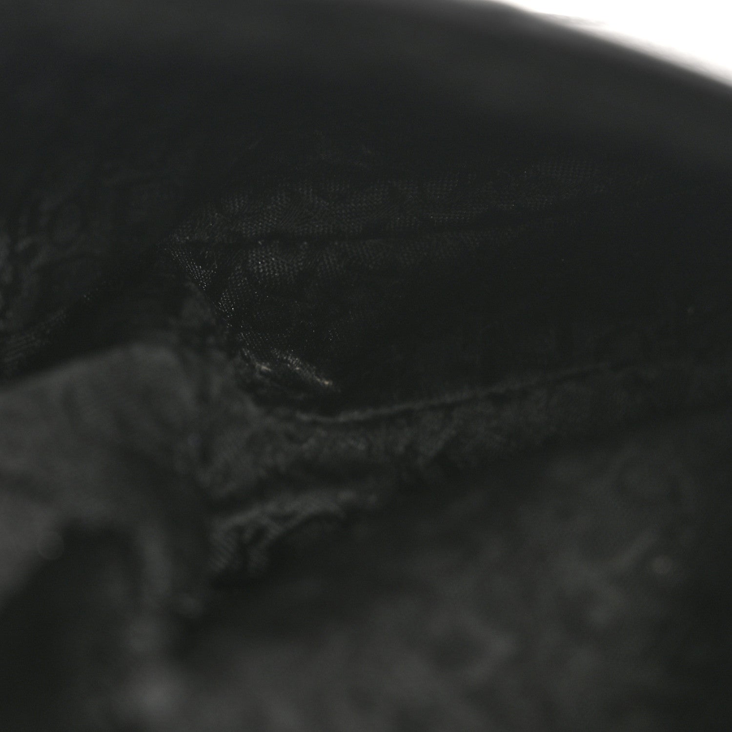 Christian Dior Calfskin Saddle Bag Black 5 of 13