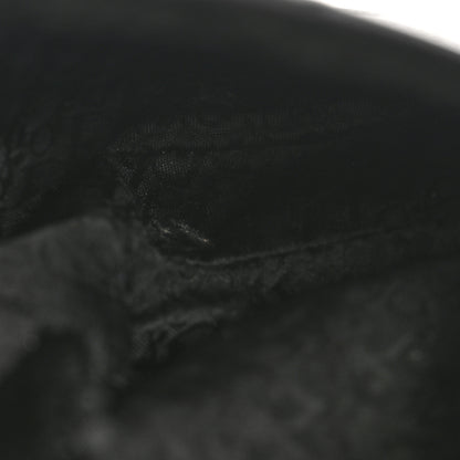 Christian Dior Calfskin Saddle Bag Black 5 of 13