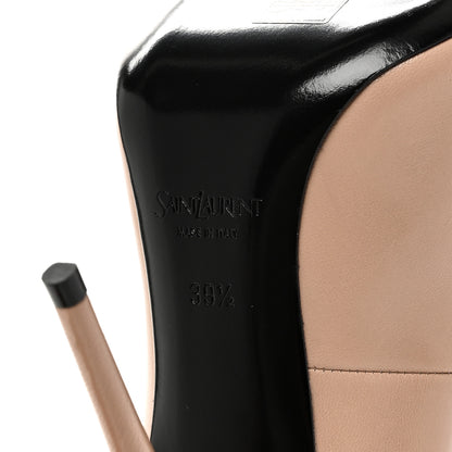 Saint Laurent Calfskin Elysee Pump 39.5 Beige 8 of 9