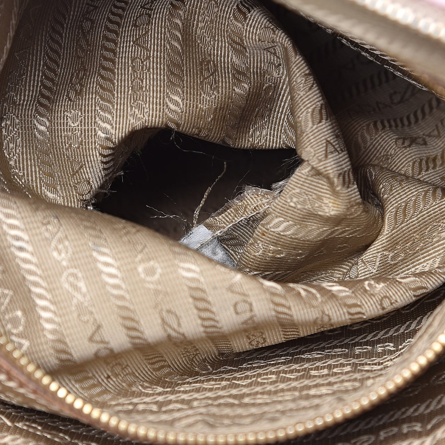 Jacquard Logo Tote Corda Brandy