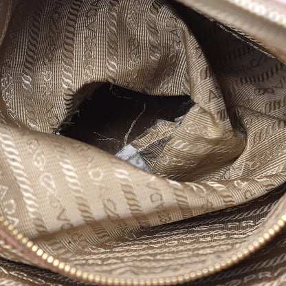 Prada Jacquard Logo Tote Corda Brandy 17 of 18