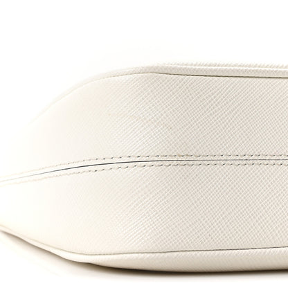 Prada Saffiano Re-Edition 2005 Shoulder Bag White 9 of 10