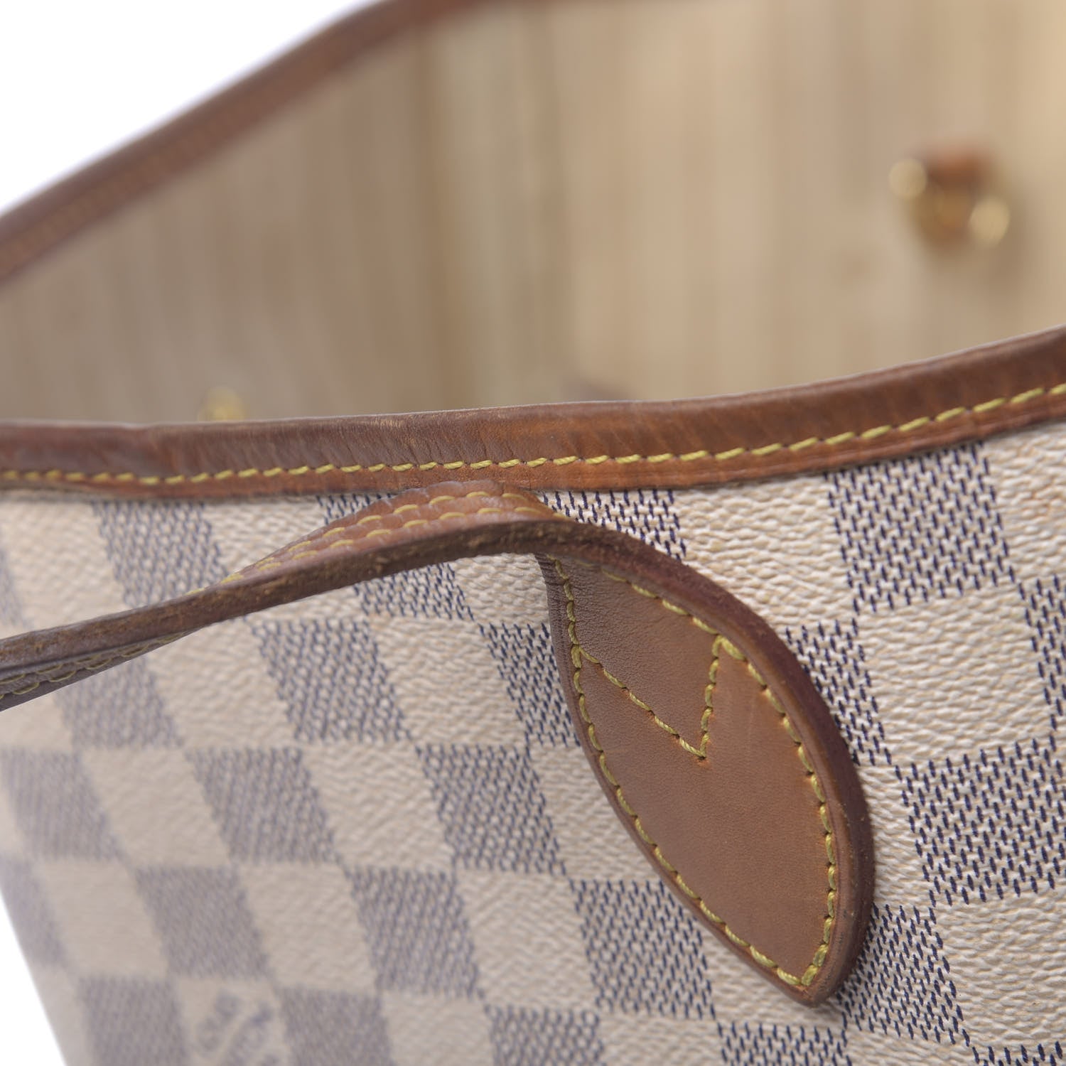 Louis Vuitton Damier Azur Neverfull MM 6 of 22