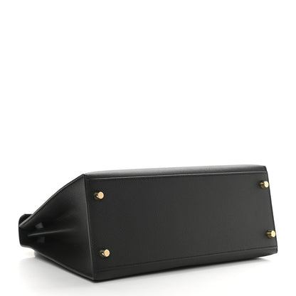 Hermes Epsom Kelly Sellier 28 Black 4 of 10