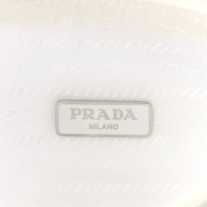 Prada Tessuto Nylon Mini Re-Edition 2000 Bag White 6 of 11